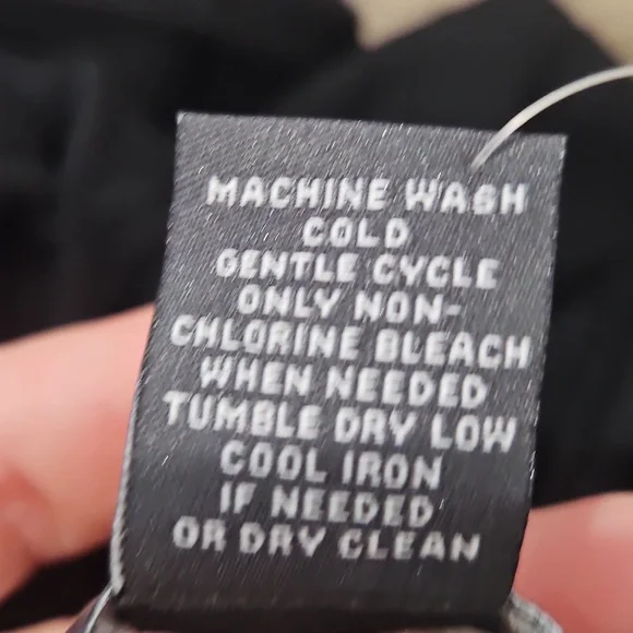 Chelsea & Theodore Blue Long Sleeve Scoop Neck Dress size XL - Picture 10 of 10